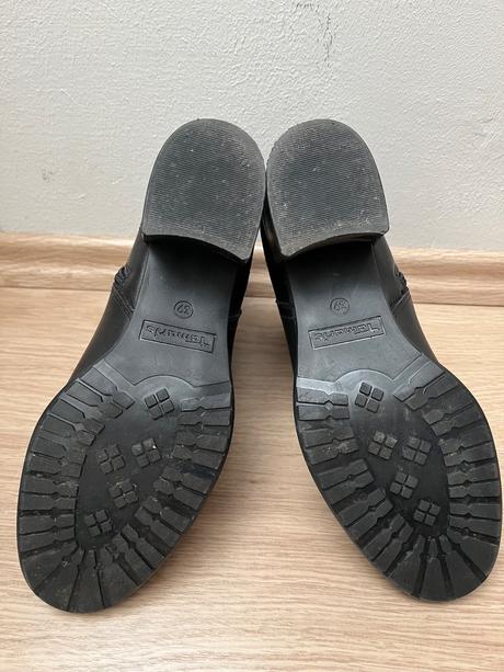 Kotníčkové kožené, tamaris,39