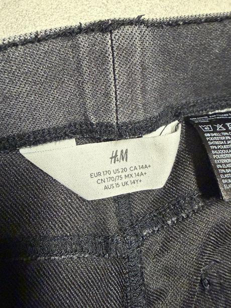 Jegíny h&m se širokými nohavicemi vel. 170, h&m,170