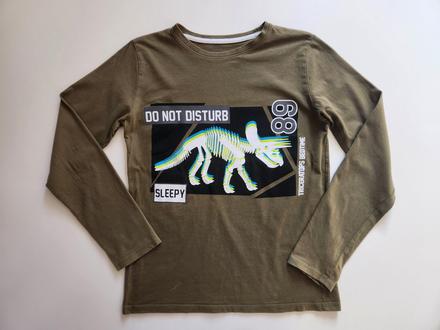 Obrázkové triko s dlouhým rukávem vel. 152, pepco,152