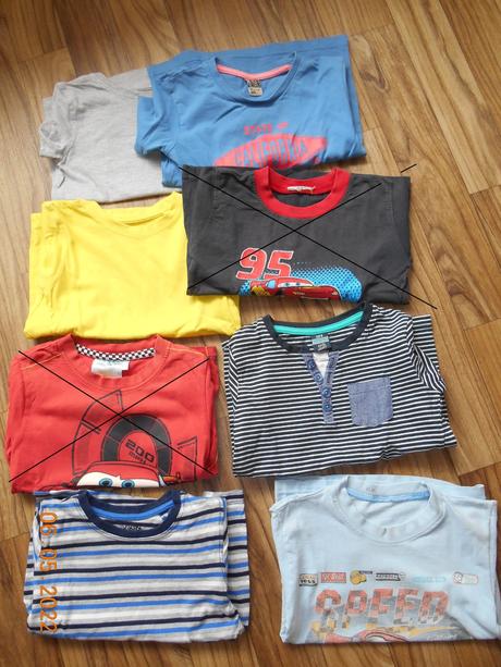 Mix triček kr. rukáv - 104, kiki&koko,104