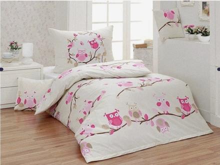 Povlečení sovičky, šířka (cm): 140,délka (cm): 200