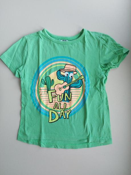 Tričko v neonových barvách, pepco,116