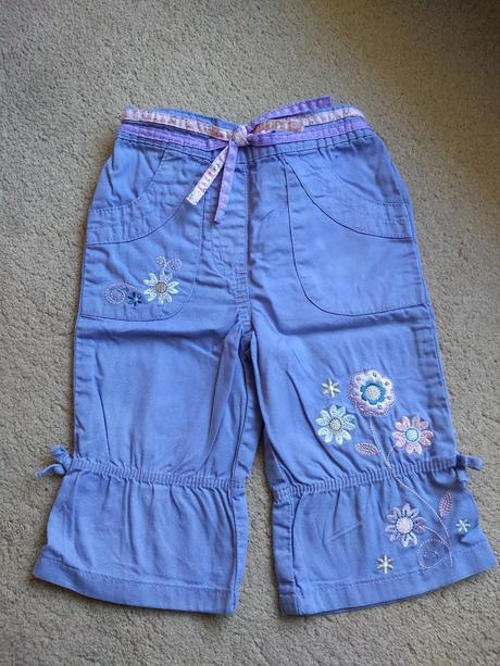 Fialové kalhoty, m&co,74