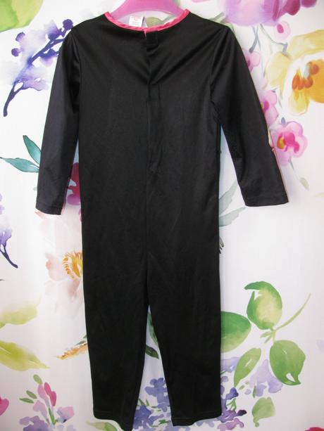 Karneval-dívčí barevný overal kostlivka, 