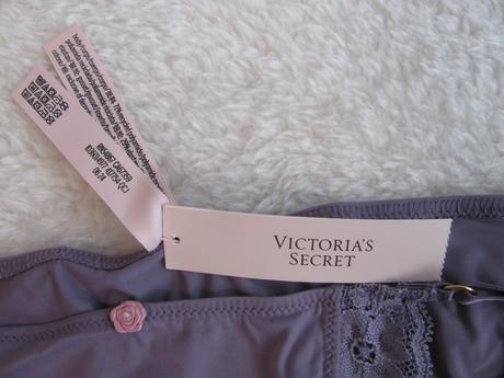 Luxusní fialové bikinové kalhotky v.s., victoria's secret,l