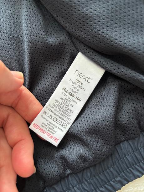 Větrovka modré barvy - v. 8 let zn. next, next,128