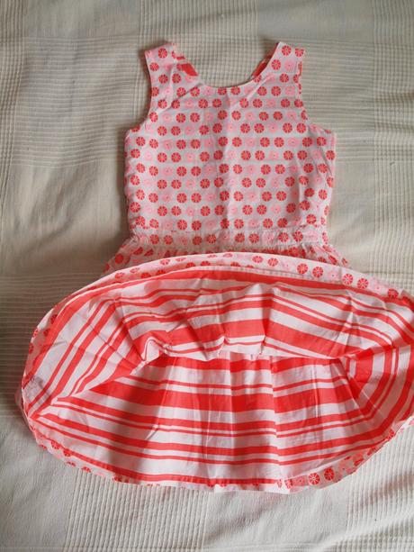 Oboustranné šaty okaidi 140, 140