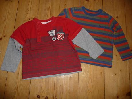 Trička s dlouhým rukávkem, mothercare,92