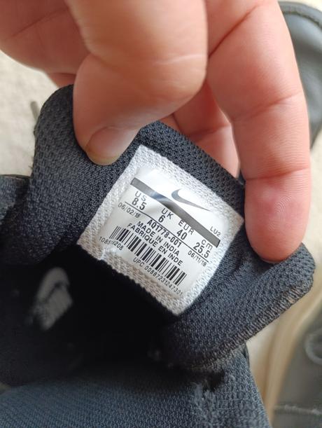 Černé kotníkové boty nike vel. 39/40, nike,39