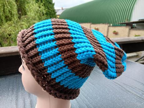 Pletené spadlé čepice (různé barvy), 36 - xxxl