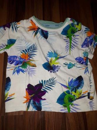 Bile tričko baker 86, 86