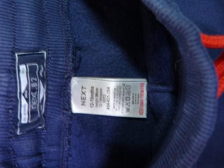 Next tepláčky s bagrem vel. 86, next,86