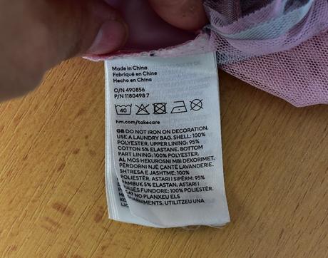 Šaty vel. 8 - 10 let, h&m,134