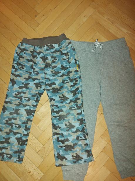 Flísové tepláky, frog,104