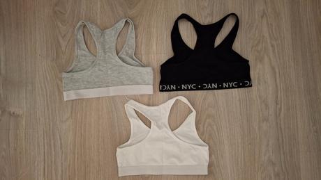 Podprsenka hm 3kusy, h&m,140