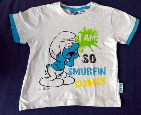 Tričko se šmoulou, 110