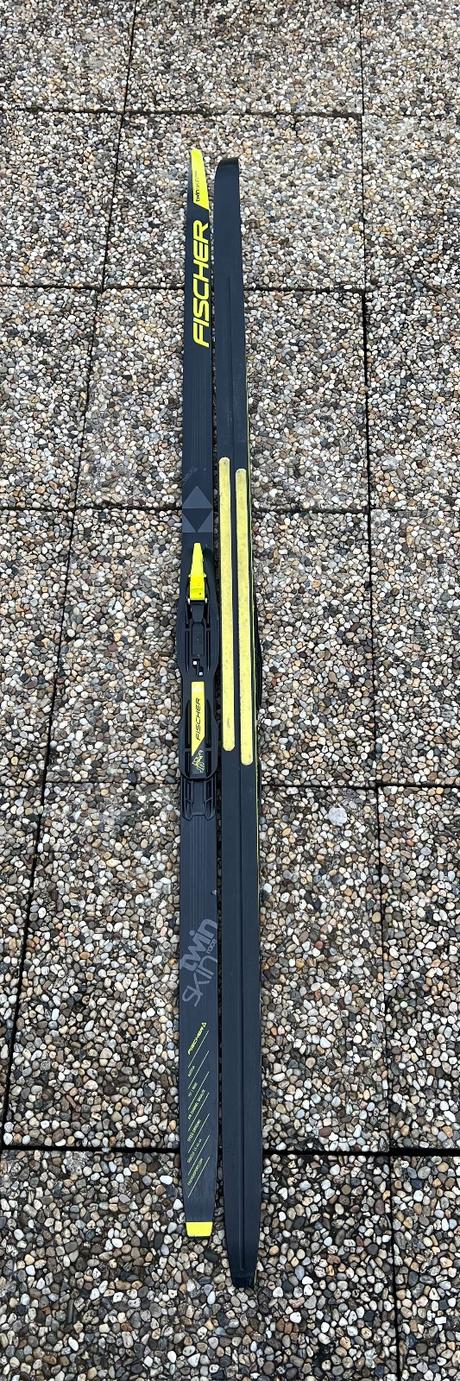 Dětské běžky fisher twin race skin 157 cm, fisher