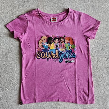 Dívčí růžové tričko lego friends, vel.122/128, lego,122
