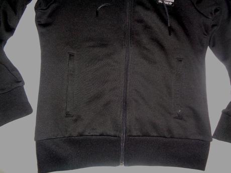 Luxusní černá sportovní bunda adidas uk14, adidas,42