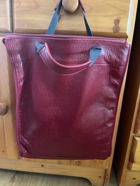 Krásná kožená taška mandarina duck,