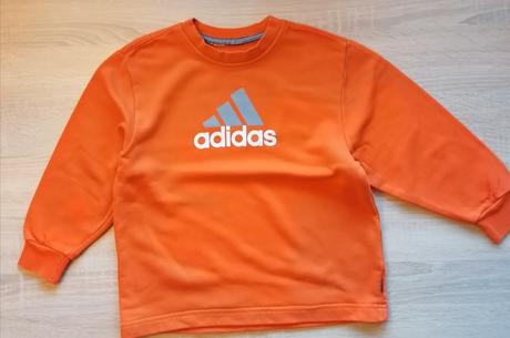 Bavlněná mikina adidas vel 116, adidas,116