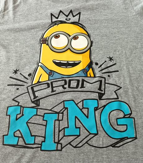 Triko dlouhý rukáv šedé mimoni reserved, reserved,152