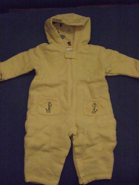Teplý flísový overal zn. items - bezchybný, items,74