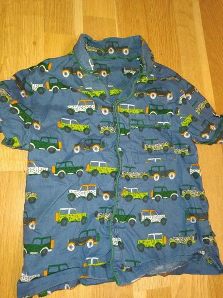 Letní košile s auty 104, marks & spencer,104