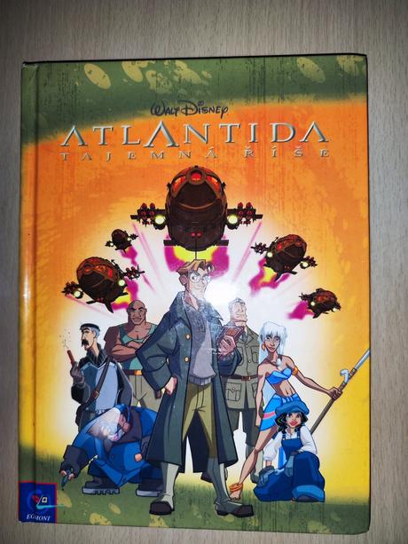 Kniha atlantida walt disney, 