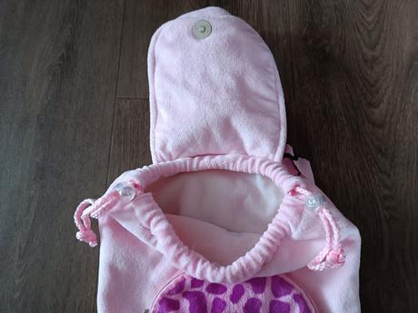 Plyšový batoh pro nejmenší - žirafa,