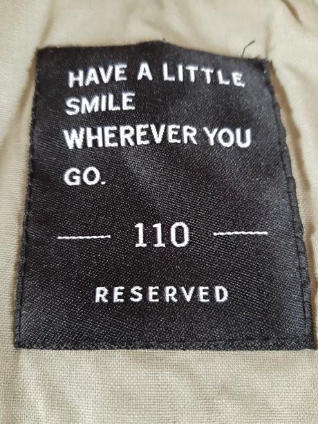 Reserved bundička 110/116 jaro/podzim, reserved,110