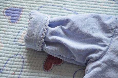 62/68 bavlněný vyteplený kabátek petit bateau, 62