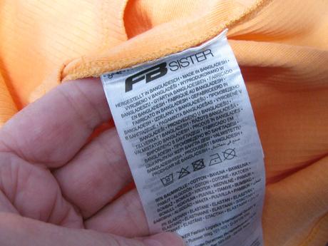 Bavlněné kratší tričko, fb sister, xs