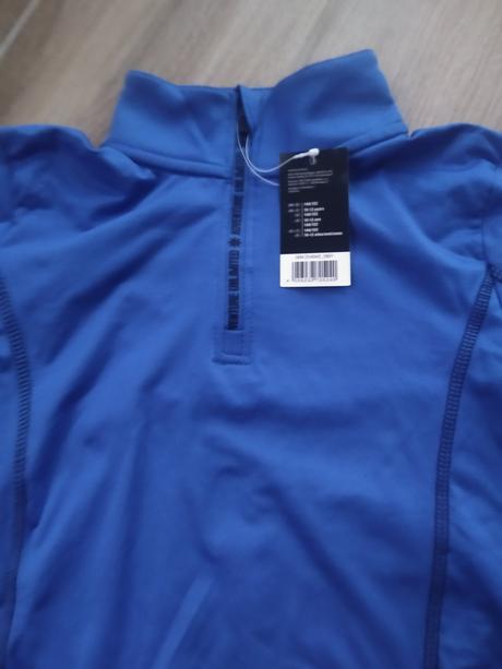Modré sportovní triko vel. 146/152, crivit,146