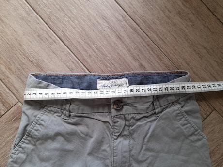 Slabé plátěné kalhoty zn. hm, vel. 134, h&m,134
