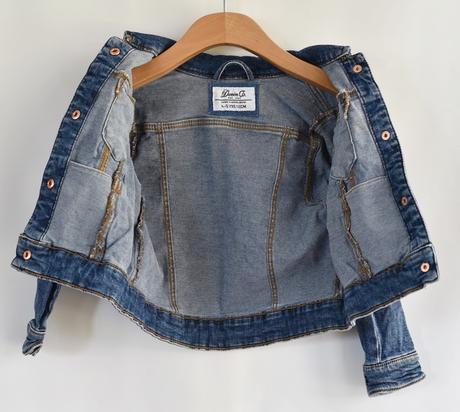 Džínová bunda vel. 4 - 5 let, denim co,110