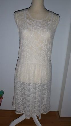 Šaty s transparentní na vel.m, m