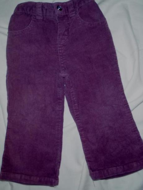 Nádherný komplet trička a manžestráčků, john lewis,80