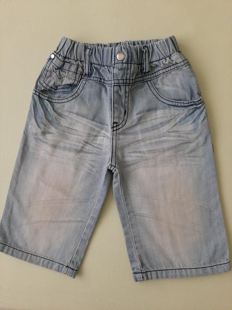 Riflové šortky 5 - 7 let, 116