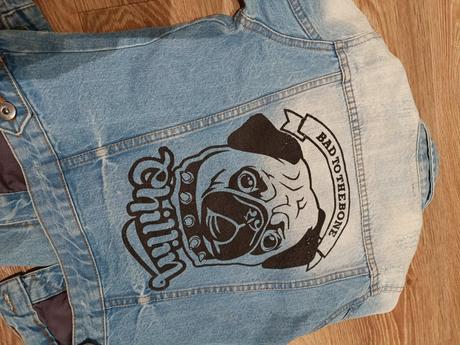 Dívčí džínová bunda, xs