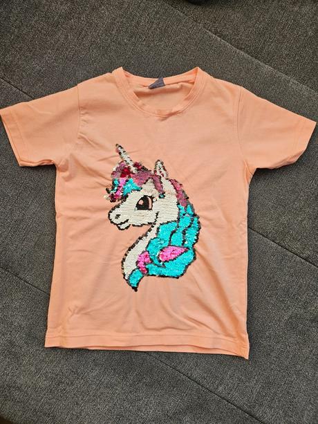 Triko s flitry, vel. 98/104, 98