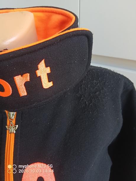Mikina s neón nápisem zn."vt fashion" vel."l", l