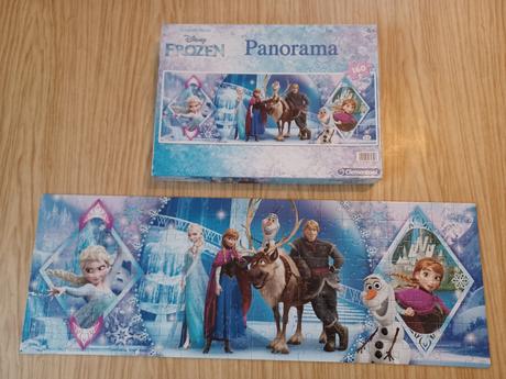 Puzzle ledové království panorama, 