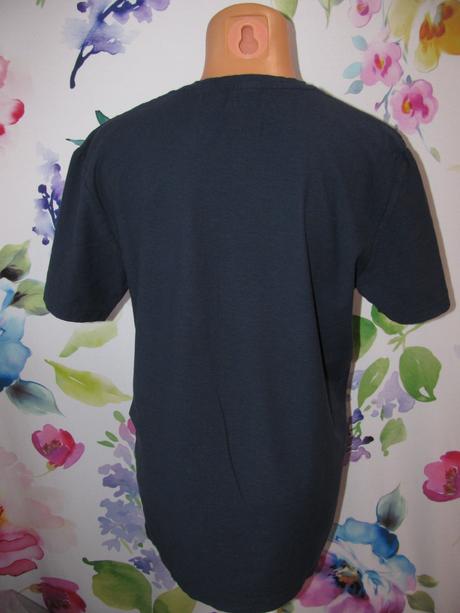 Dámské tmavě modré bavlněné tričko, l