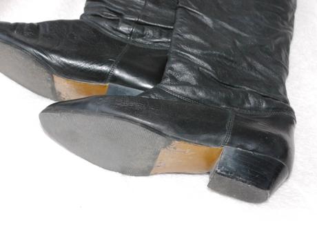 Kozacky ke kolenum kozene pro siroka lytka, 37