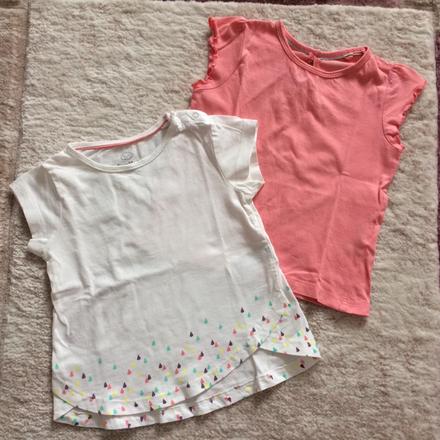 Trička 2ks, lupilu,86