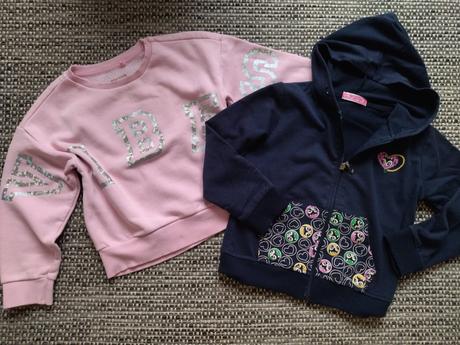 2 mikiny 5-6let, 110