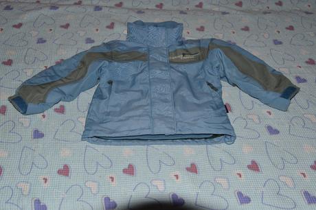 Celoroční bunda 2v1, větrovka a fleeska, lewro,110