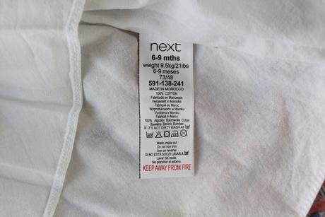 Šaty vel. 6 - 9 m, next,74