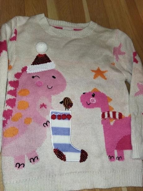 Vánoční svetr s si dinosaury 104 george, george,104